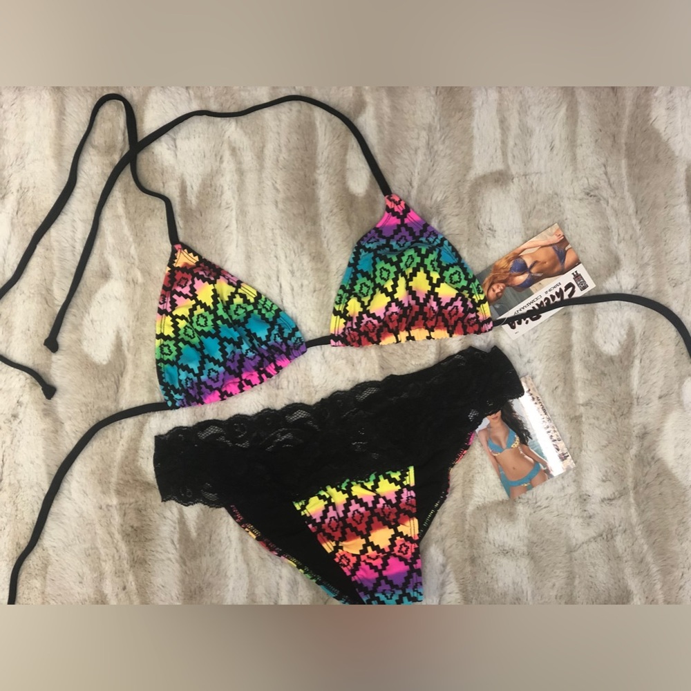 Chica Rica Aztec bikini size Large